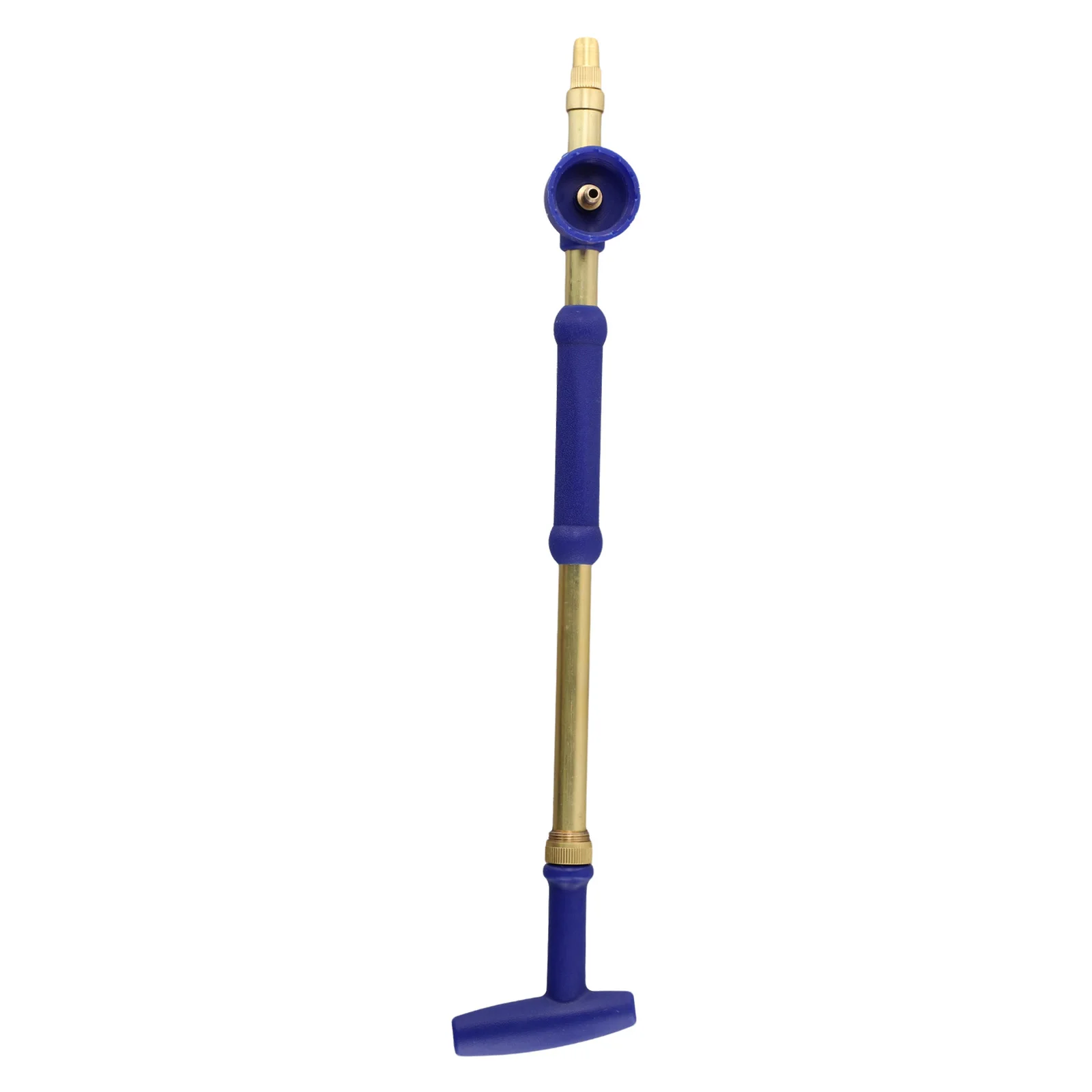 Adjustable Pull Rod Nozzle Single/Double Water Bottle Interface Brass Sprayer Household Flower Irrigation Reciprocating Manual