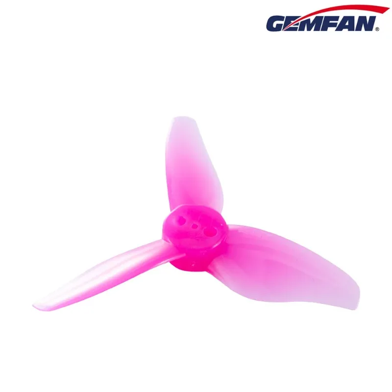 GEMFAN Hurricane 2 Inch 3-Blade Propeller 4 Pairs for 1105/1106/1108 Motor, FPV Racing Drone 1.5mm Hole Durable Props