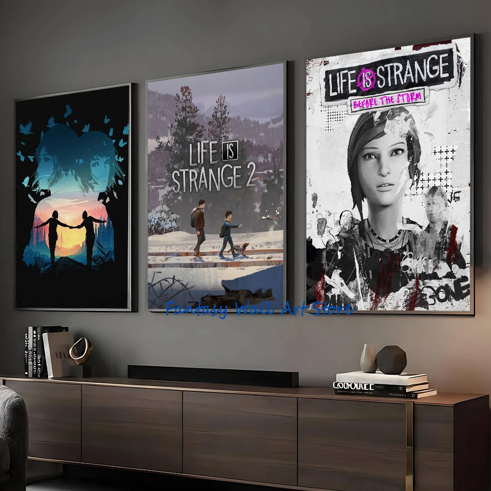 Life Is Strange1 2 Series Sean and Daniel Chloe Price Video Game Gamer Art Poster Canvas Painting Wall Pictures Home Decor Gifts