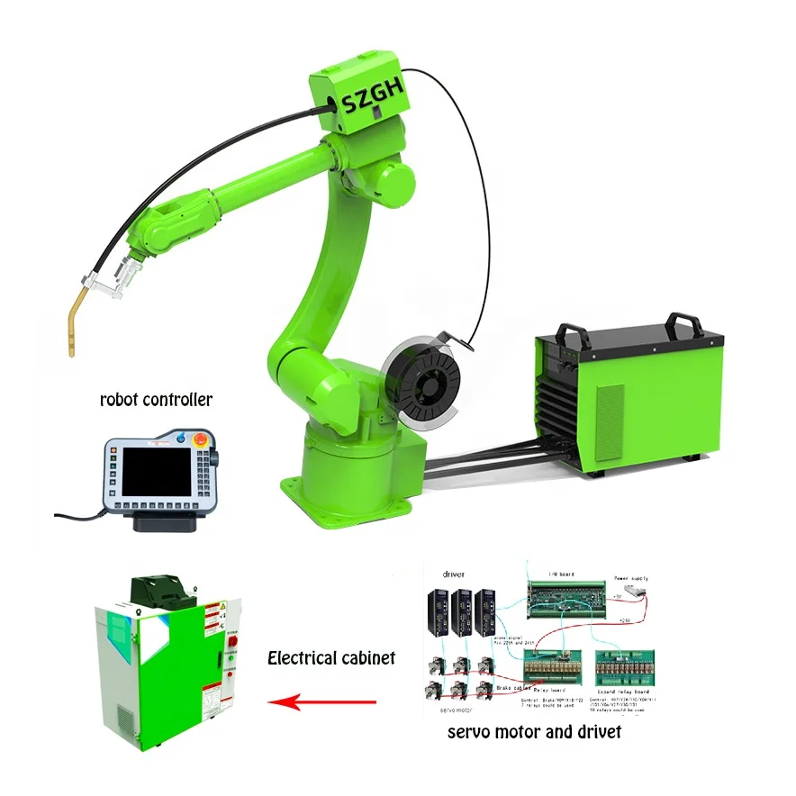 6 Axis Hot selling Welding Robot Welding Robot Price for welding different materials