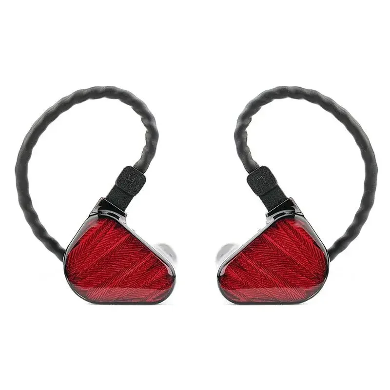 ZERO RED first-ear in-ear wired headset game HIFI music interchangeable cable 0.78mm