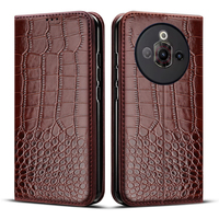 Leather Flip Wallet Case For ZTE Nubia Focus Pro 6.72\