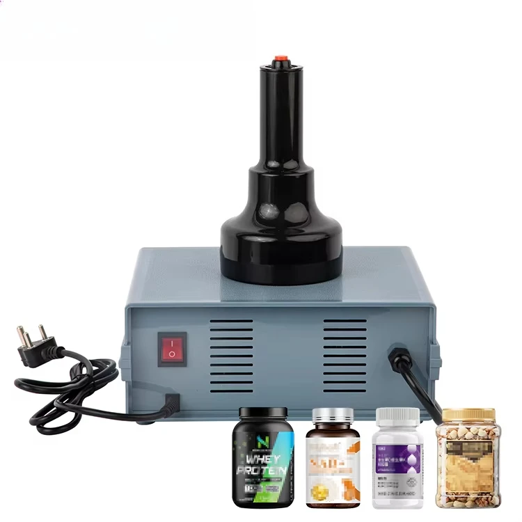Desktop Handheld Aluminium Foil Sealing Machine Honey Glass Bottle Bottle Induction Sealing Machine