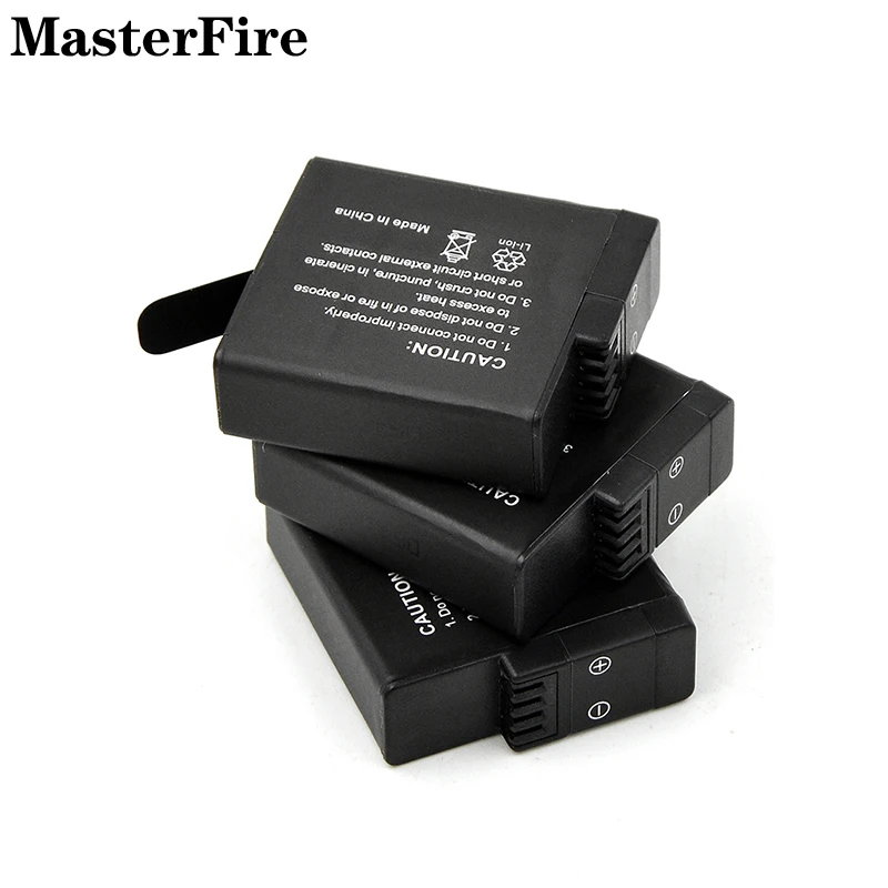 10PCS 3.85V 1250mah Battery AHDBT-501 for GoPro Go Pro Hero 8, Hero 7, Hero 6, Hero 5 Black Batteries Action Camera Accessories