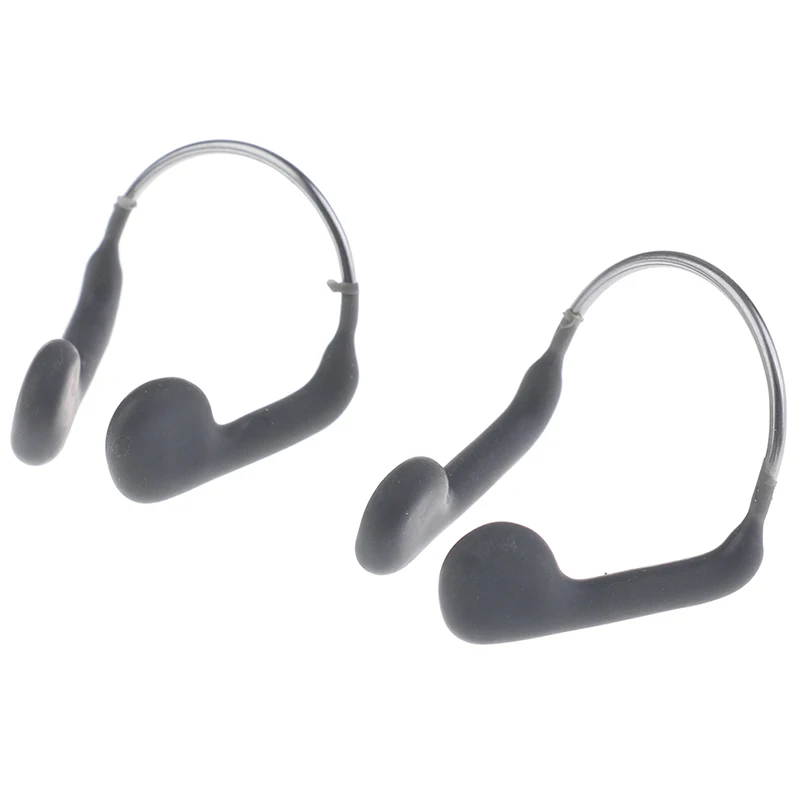 1pc Wire NoseClip No-skid Soft Silicone for Swimming Diving Water Sports