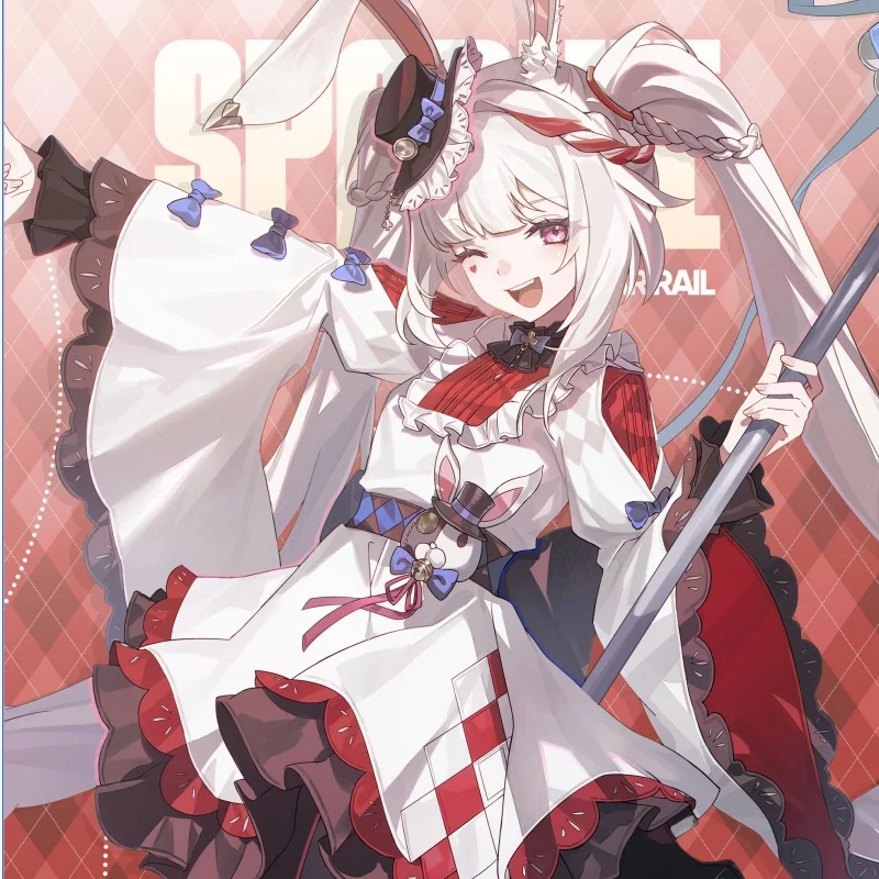 Anime Game Honkai: Star Rail 15cm Sparxie Evanescia Silver Wolf Acrylic Stand Figure Keychains Tabletop Decorations Display