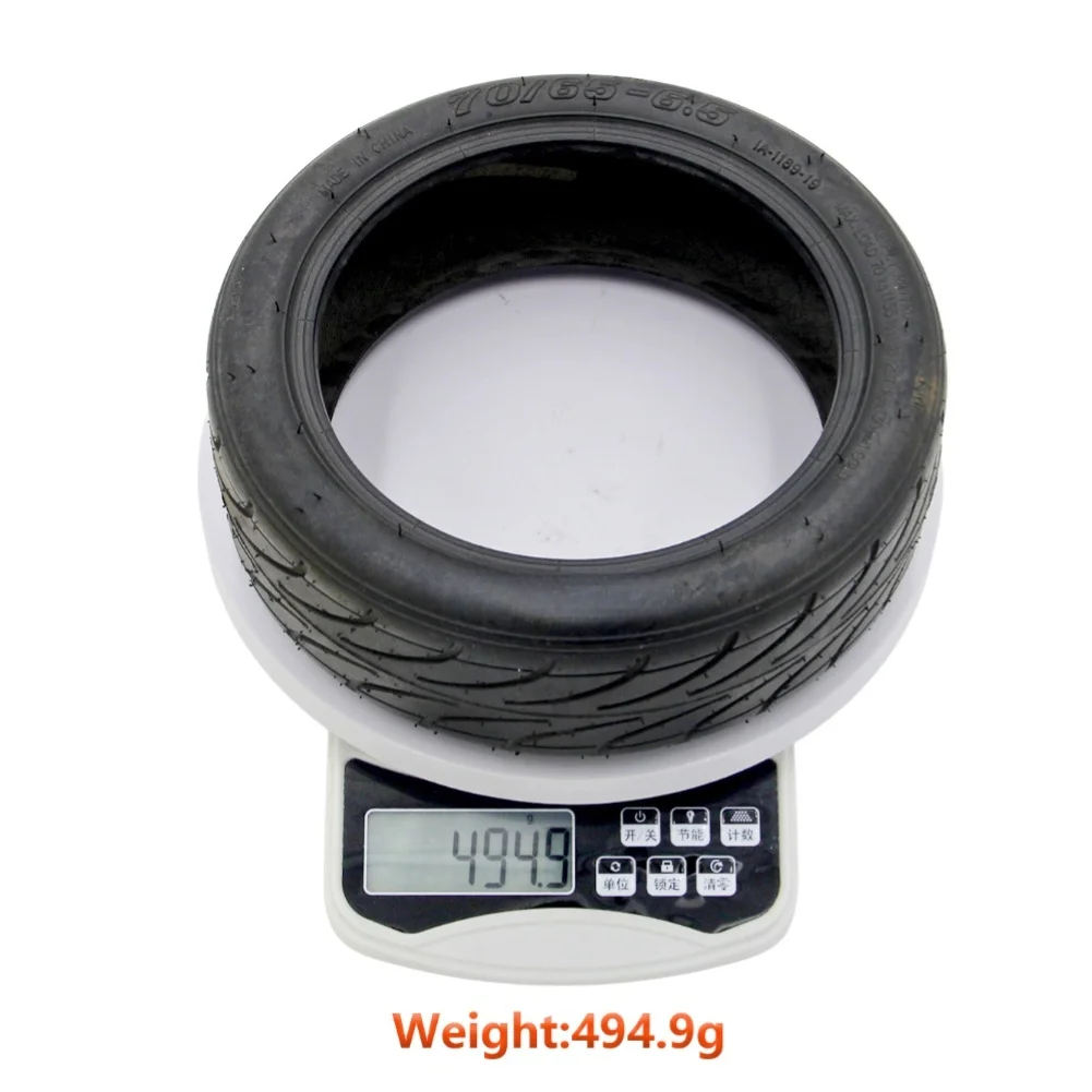 Pneus tubeless 70/65-6.5 pour scooters INNOVA offrant une réponse de direction stable et une réduction des rebonds sur les chemins accidentés