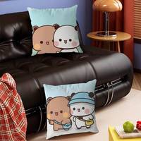 Cartoon B-Bubu Dudu Pillow Case Removable Washable Cushion Cover – All-Season Soft Linen