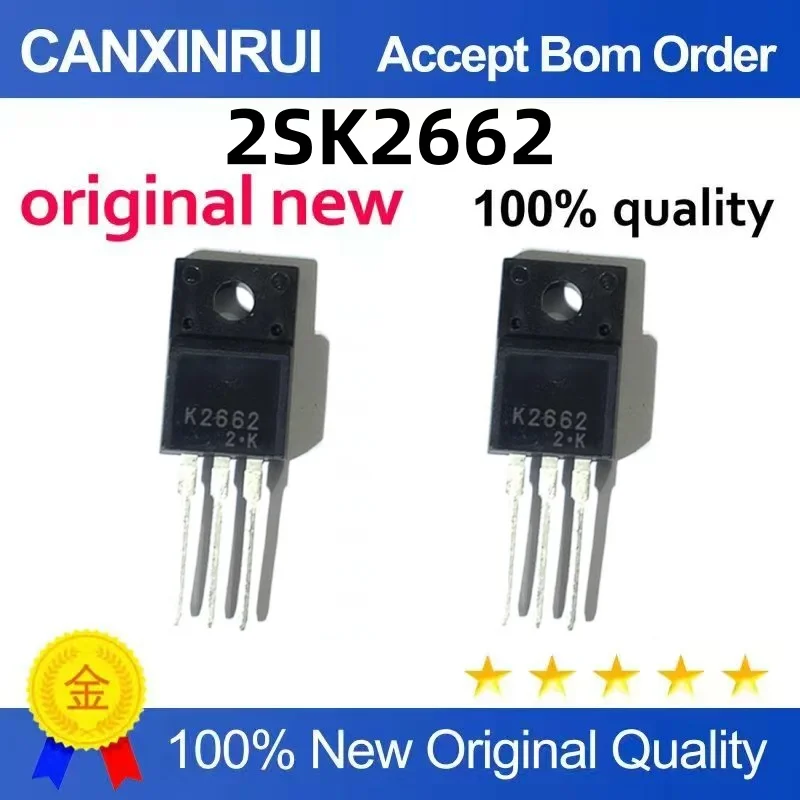 (10-300piezas)Brand new original 2SK2662 K2662 TO-220F spot chip IC one start