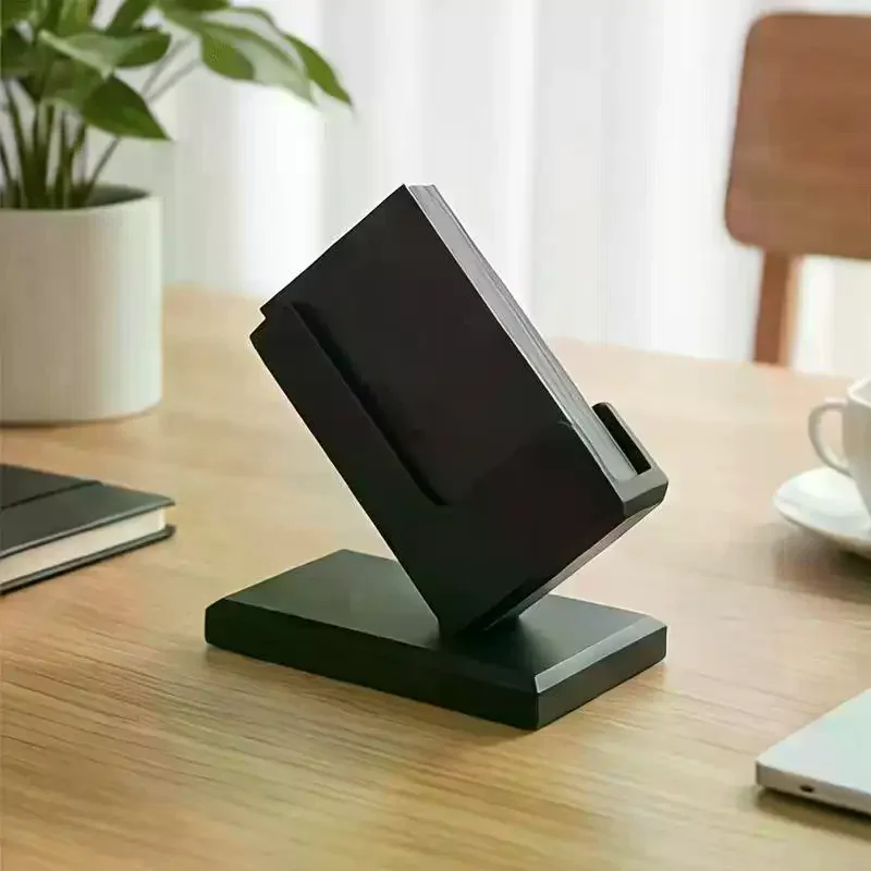 3D Printed Business Card Stand Portable Lightweight Desktop Card Organizer Water Resistant for Outdoor Business Promotion Events