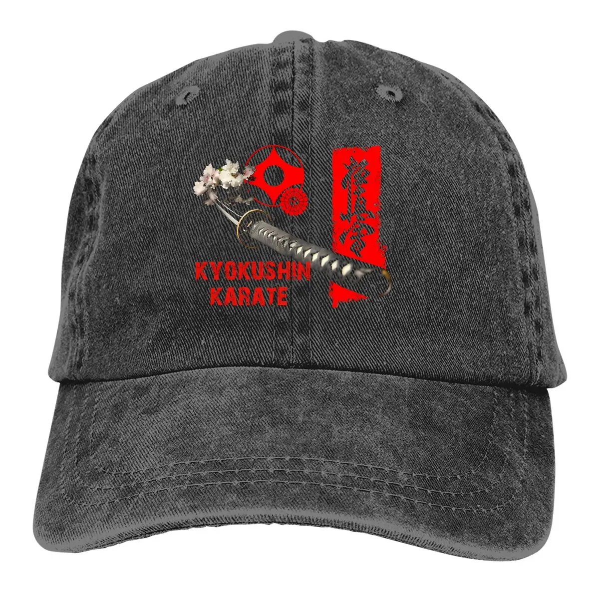 Kobudo Katana Samurai Sword Baseball Caps Peaked Cap Kyokushin Karate Bushido Sun Shade Cowboy Hats for Men Trucker Dad Hat