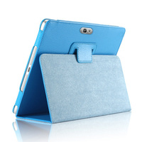 Slim Retro Folding Stand PU Leather Smart Cover for Samsung Galaxy Note 10.1 2012 GT N8000 N8010 N8020 Pencil Holder Tablet Case