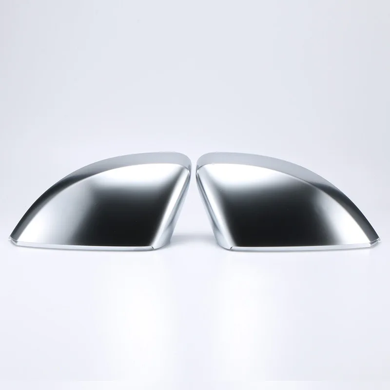 For Audi A3 S3 RS3 8V 2013 2014 2015 2016 2017 2018 Side Wing Mirror Covers Caps Silver Matt chrome Brushed Aluminum Replacement