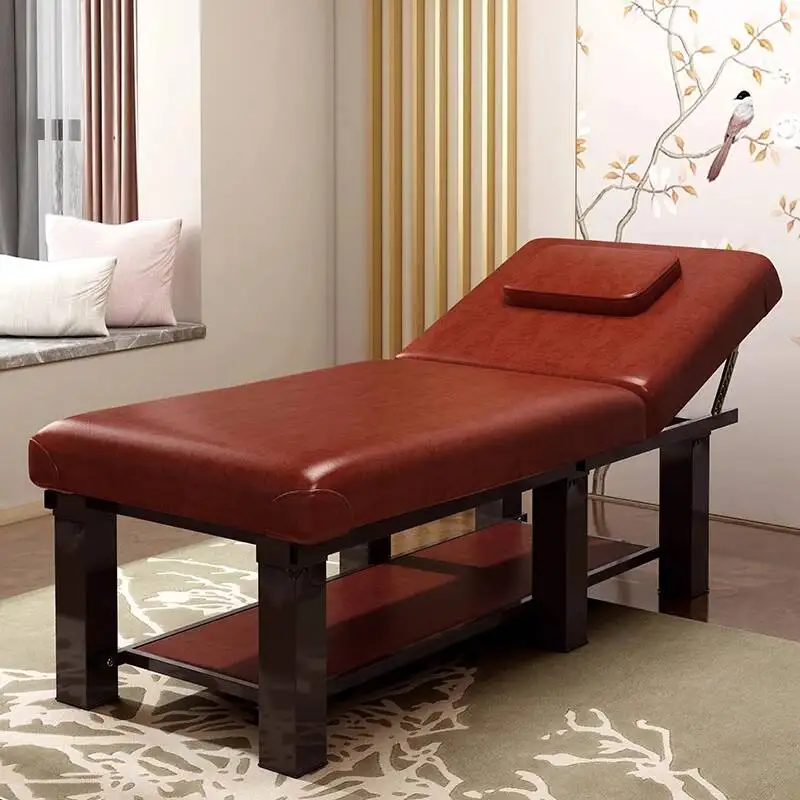 

Single Lash Massage Table Beauty Pedicure Tattoo Spa Folding Bed Cosmetic Masajeador Cama De Masajes Profesiona Salon Furniture