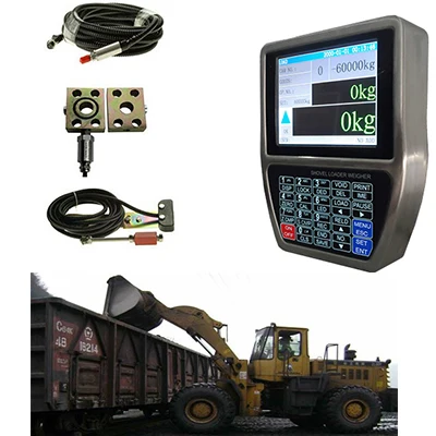 

Auto Totalizing Wheel Loader Weighing Indicator, Loader Scales With Printer 100mA Max Output Current