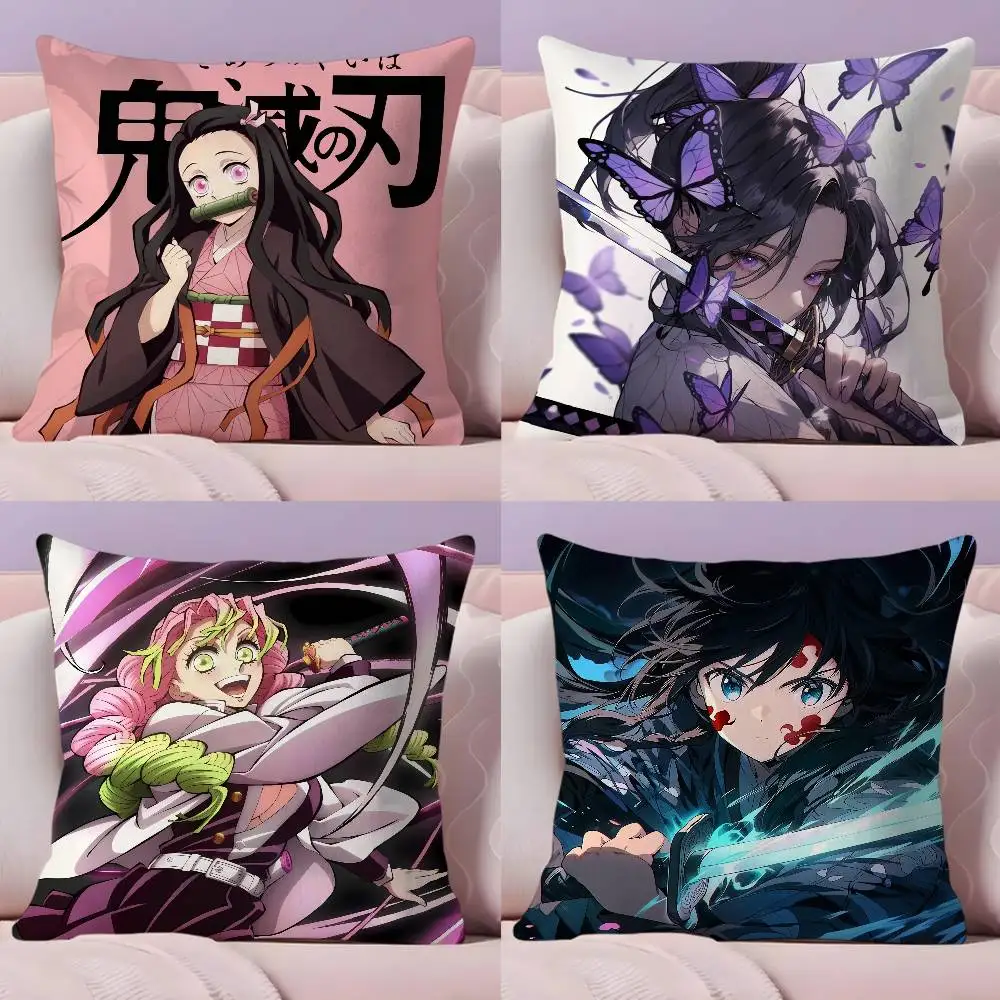 

HOT Anime D-Demon-s Slayer Pillow Case Pillowcase Ultra Soft Skin Friendly Fabric Cloud Like Comfort & Concealed Zipper