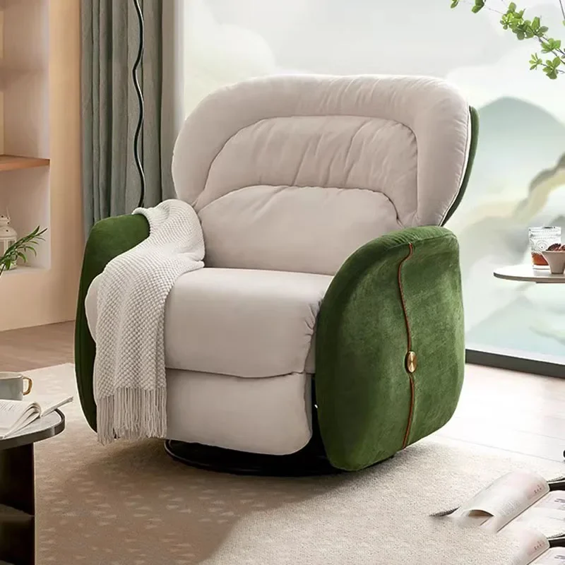 Luxury Modern Living Room Chair Design White Office Armchair Living Room Chair Rocking Bedroom Fauteuil Salon Home Furniture