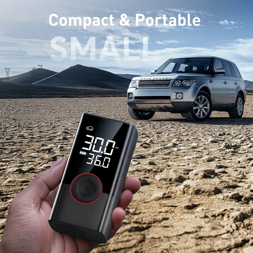 LEIBOO 150PSI Portable Air Compressor Wireless Air Pump Electric Tire Inflator Digital Pressure Gauge Car Bike Motorcycle Ball