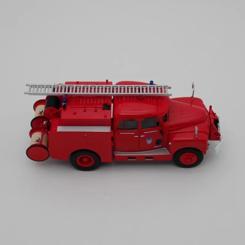 Diecast escala 1:43 IXO Citroen C 46 D motor de bomberos modelo de coche de aleación producto terminado juguete de simulación colección regalo modelo estático