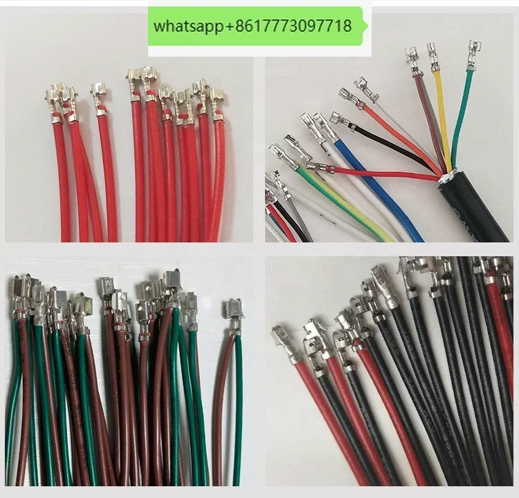 YH-2000S The new touch screen direct feed terminal Crimp Blades multi-core cable stripping and crimping machine