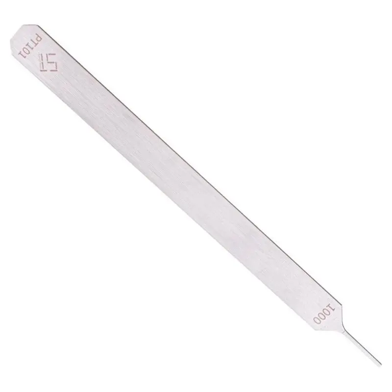 ABUG-Double Sided Model Sanding File With Narrow Nose 1Mm Widths For Sanding In Deep Crevices Holes And Narrow Model Parts