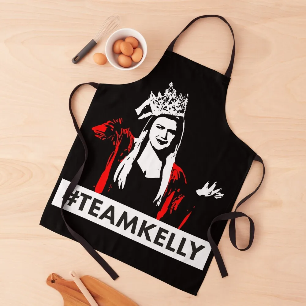 

TEAM KELLY CLARKSON Apron Cleaning Products For Home For Women Kitchen on the wall Home And Kitchen Apron