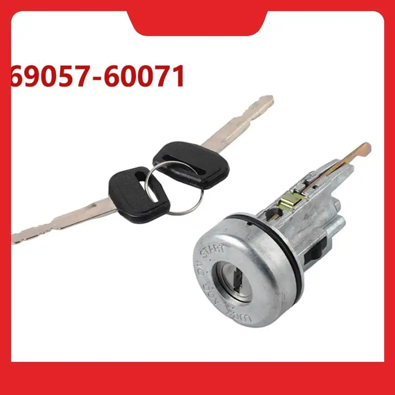 New 69057-60071 6905760071 Ignition Lock Barrel Cylinder Set 2 Keys For Toyota Land Cruiser FZJ70 6905790K03 6905760061