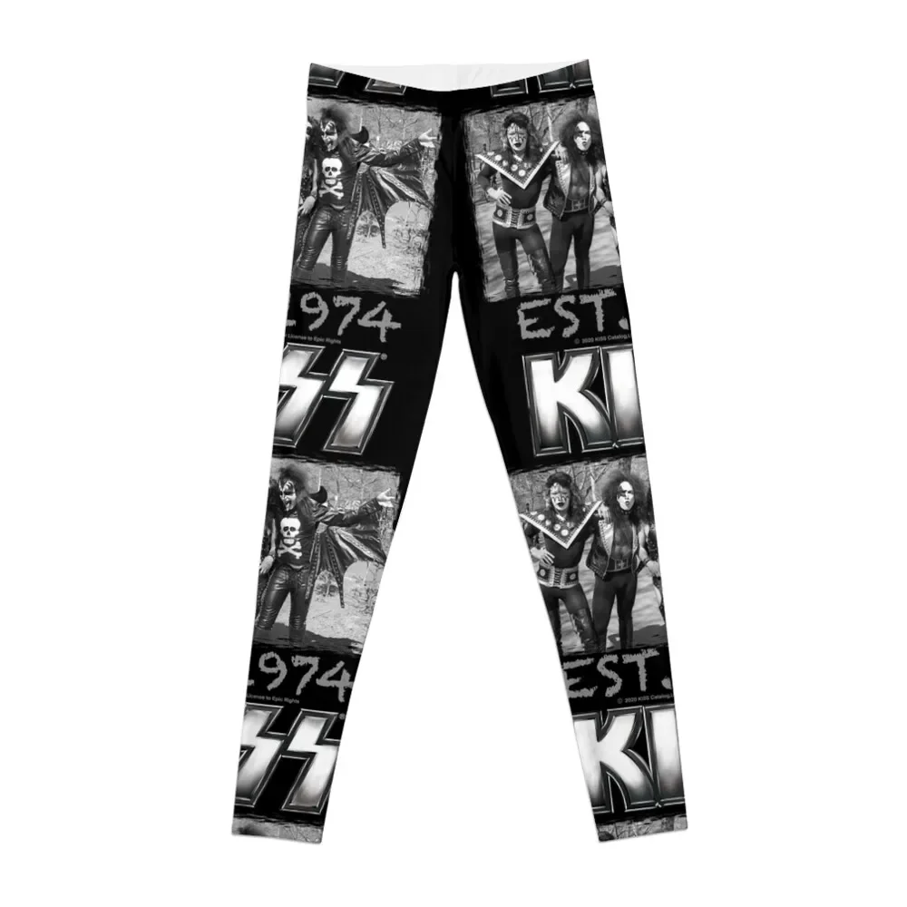 

Kiss vintage est.1974 Leggings Women's pants legings for fitness for fitness Womens Leggings