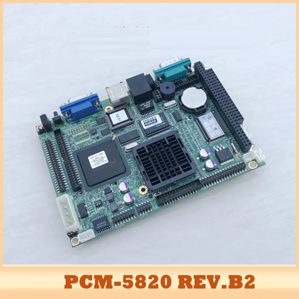 For Advantech 3.5'' Embe-dded industrial control motherboard PC104 PCM-5820 REV.B2 PCM-5820