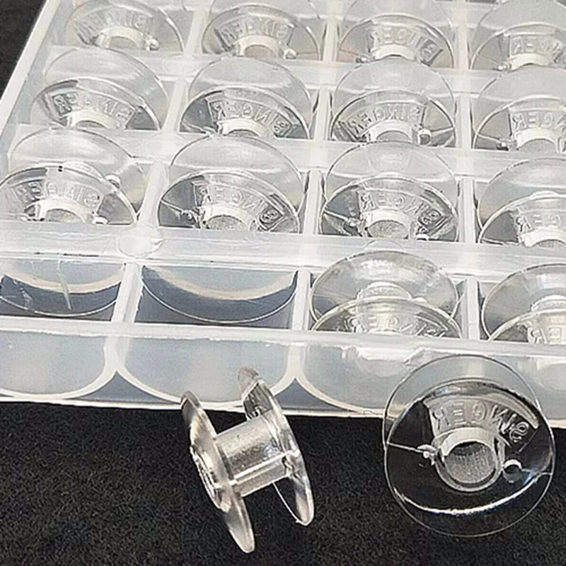10 pezzi # 172336   Bobine di plastica di classe 66 # 172222 P Bobine per macchina da cucire adatte per accessori per cucire macchine da cucire