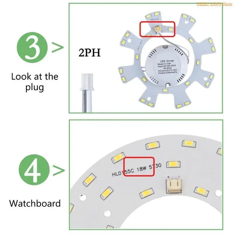 K1AE Circular LED Power Supply Driver AC180-260V LED Driver Suitable for Bottom Lamp Ceiling Lamp Wall Lamp