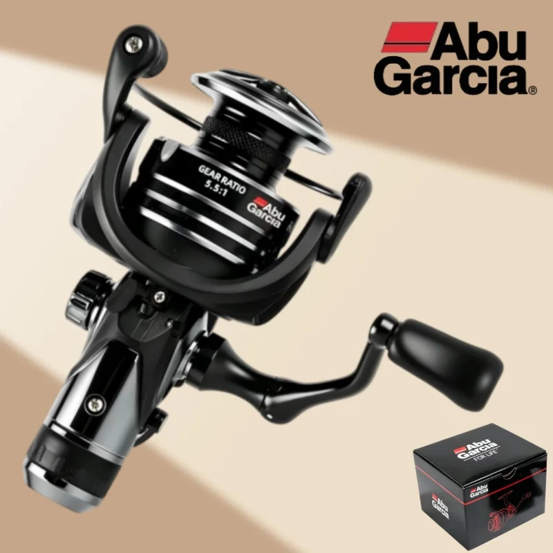ABU GARCIA 3000-5000 Spinnrolle 5,5:1 Übersetzungsverhältnis CNC Aluminiumlegierung Spule Balancierter Wipper für Barsch, Forelle, Süßwasserfischen – Detail 1
