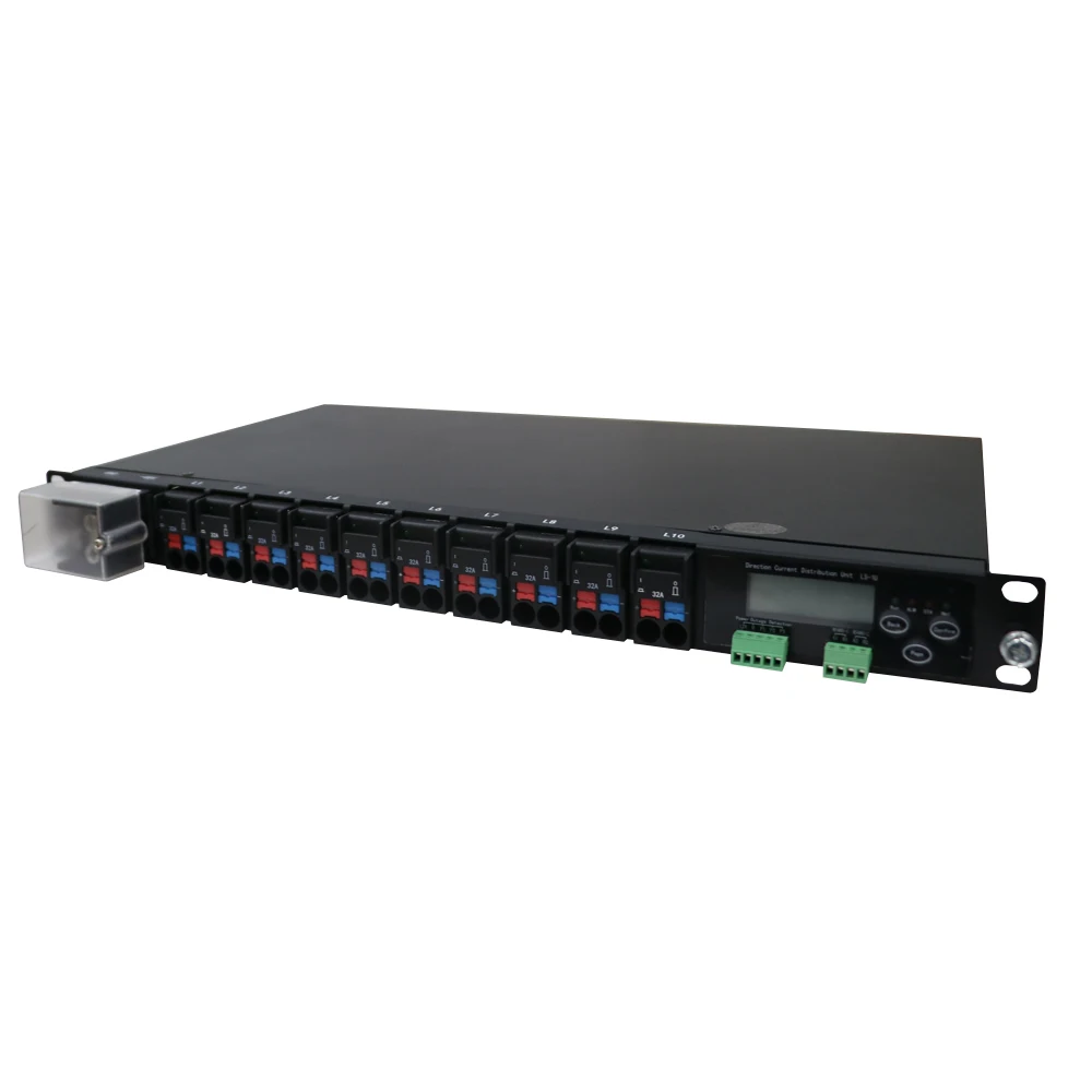 

1U Smart DCDU Rack-Mounted DC Power Distribution Unit