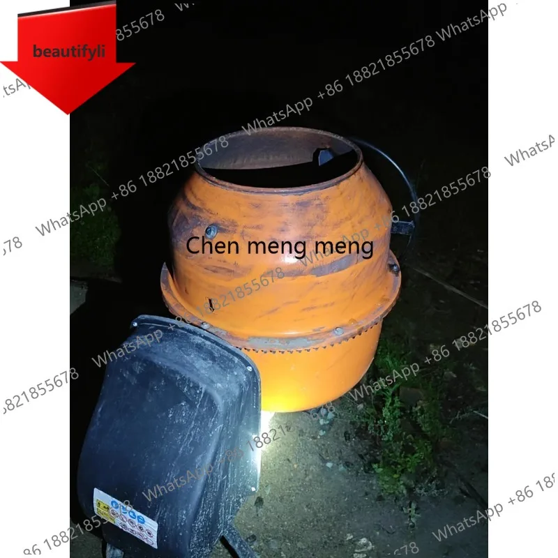A55 Small Electric Drum Mixer for Cement Mortar, Agricultural Food Mixer, Oscillating Multi-Garden Tools Z18