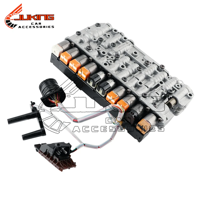 9HP48 Transmission Valve Body with Wiring Harness 10 Solenoid for Land Rover Chrysler Honda