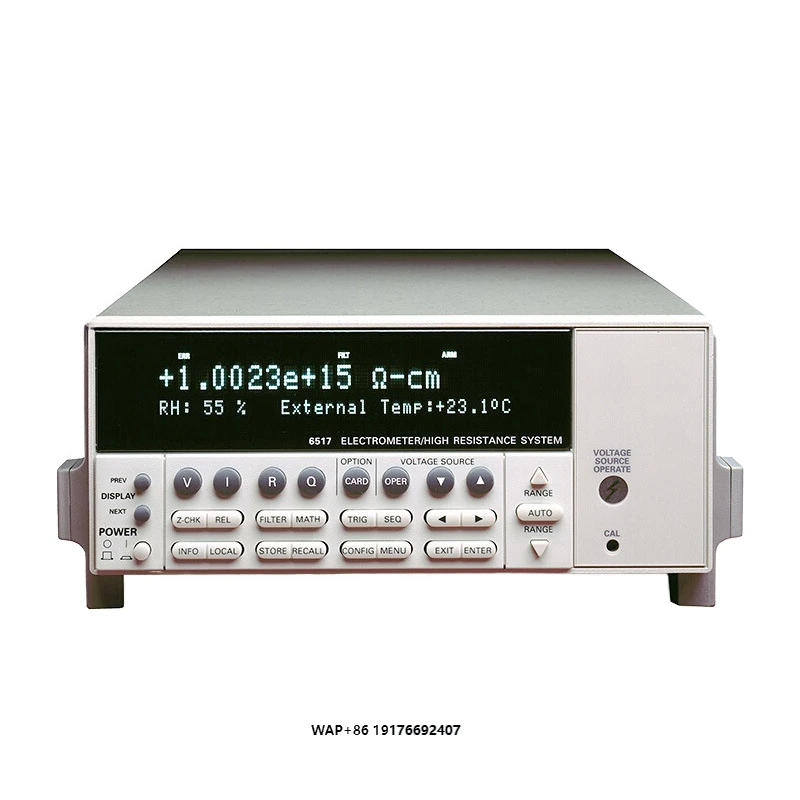 Keithley 6514 6517B 6430 Electronic Measuring Instruments High Resistance Meter for Low Current Electrostatic Measurements