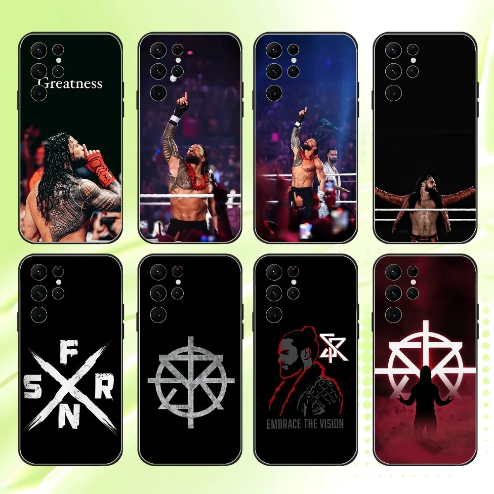 

Seth Rollins WWE Phone Case For Samsung S 25,24,23,22,30,21,10,9,Ultra,Plus,Lite,FE,4,5G Black Soft Case