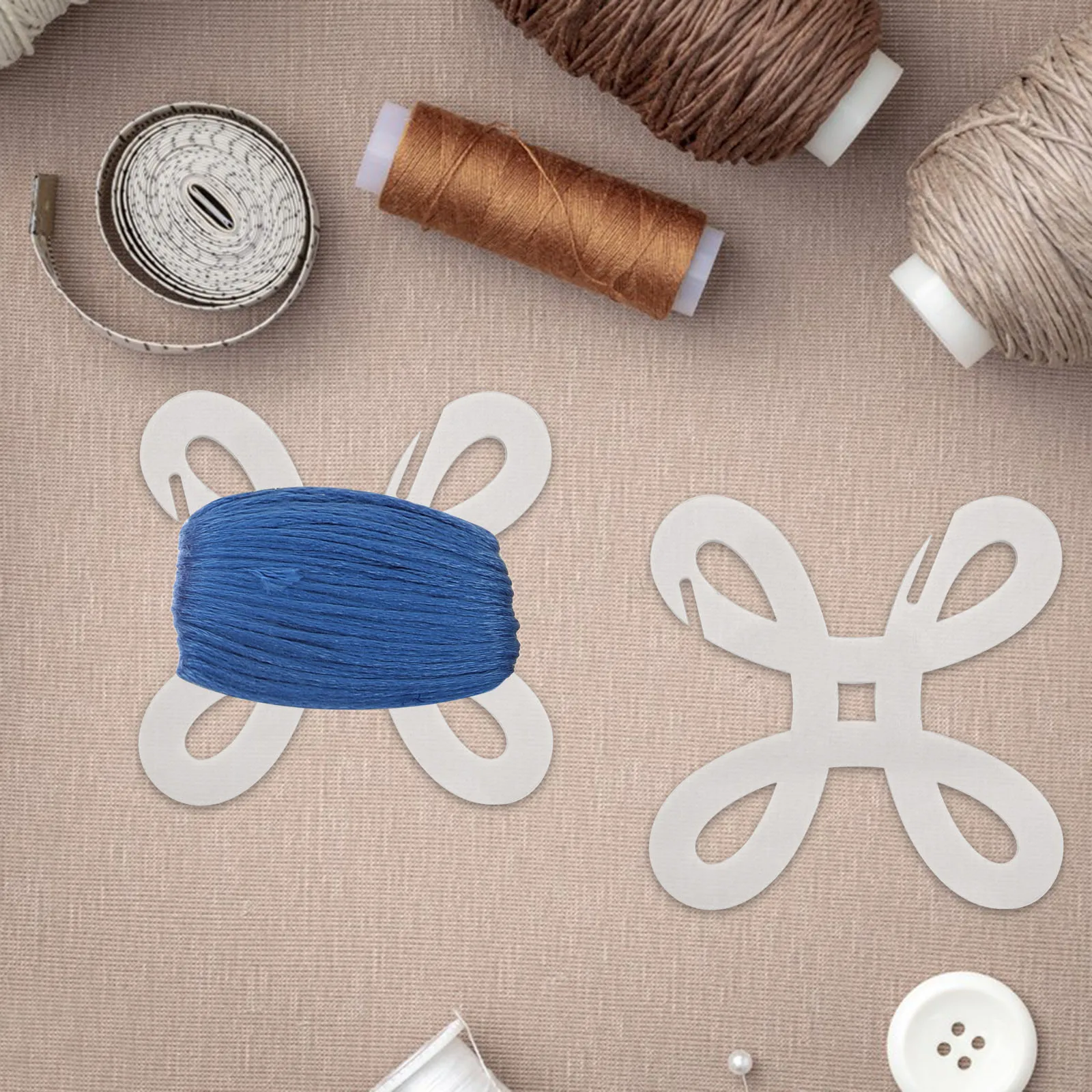 

Wire Winding Tool Knitting Color Bobbin Acrylic Yarn Winder Plastic Embroidery Floss Sewing Machine