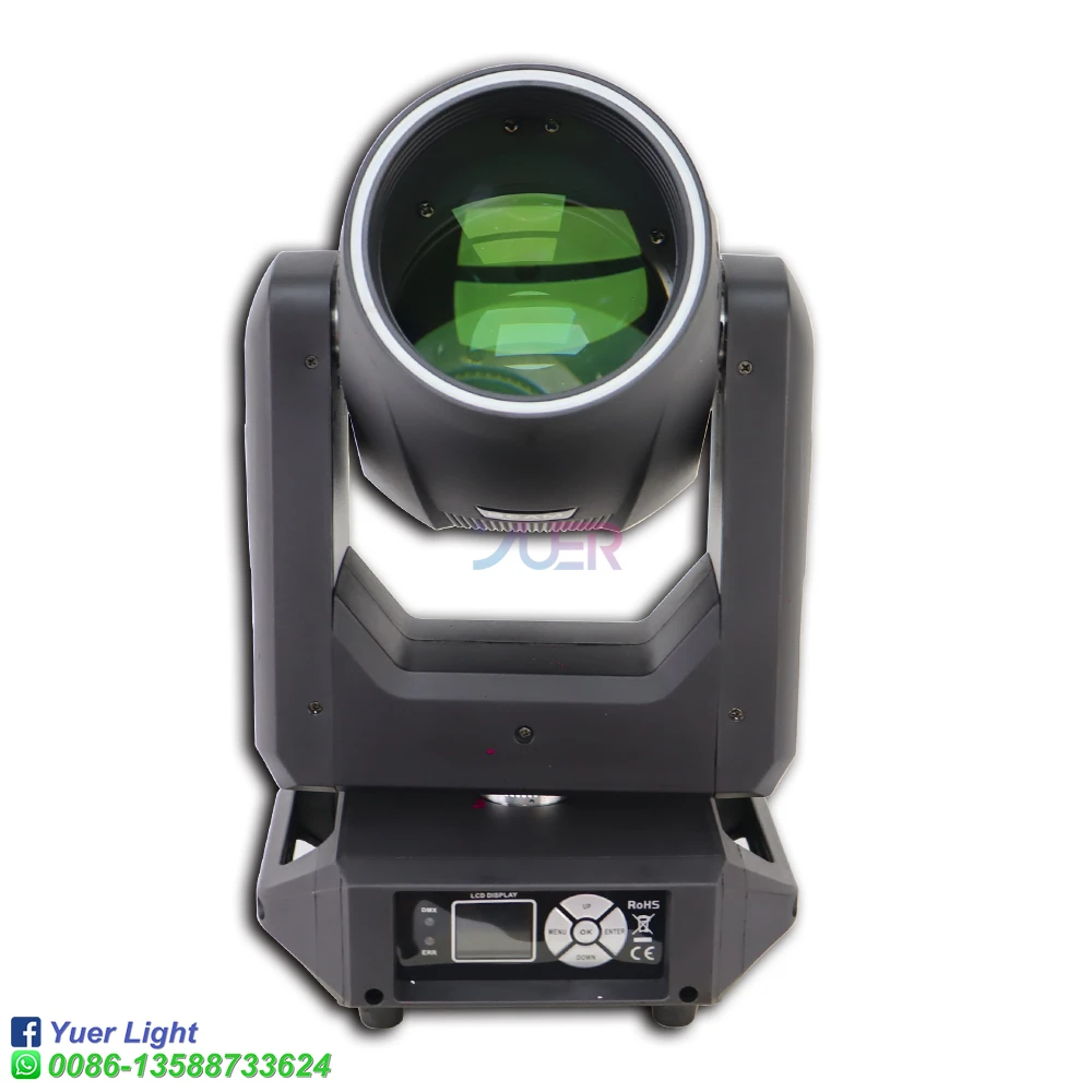 Stage Lights 300W Beam Moving Head Light With LED Aperture 8+16+24Honeycomb Prism DMX512 DJ Disco Party Stage Lighting Effect