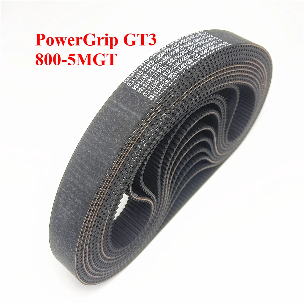 PowerGrip GT3 800-5MGT 100-Zahn-Zahnriemen für 3D-Drucker, Werkzeuge, Motorräder, E-Bikes, Antriebsriemen für den Mittelmotor. – Detail 2