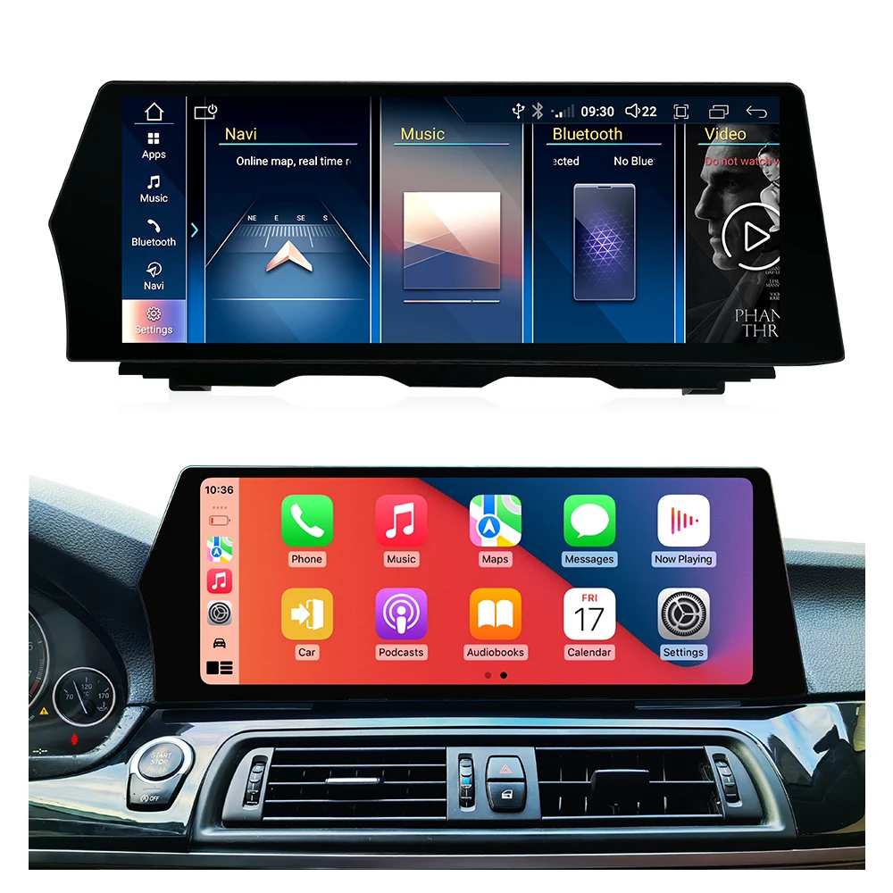 

15.5" Snapdragon 665 8 CORE Android 14 Car Radio Carplay Screen Auto Navigation Player 5series F10 F11 2011-2017