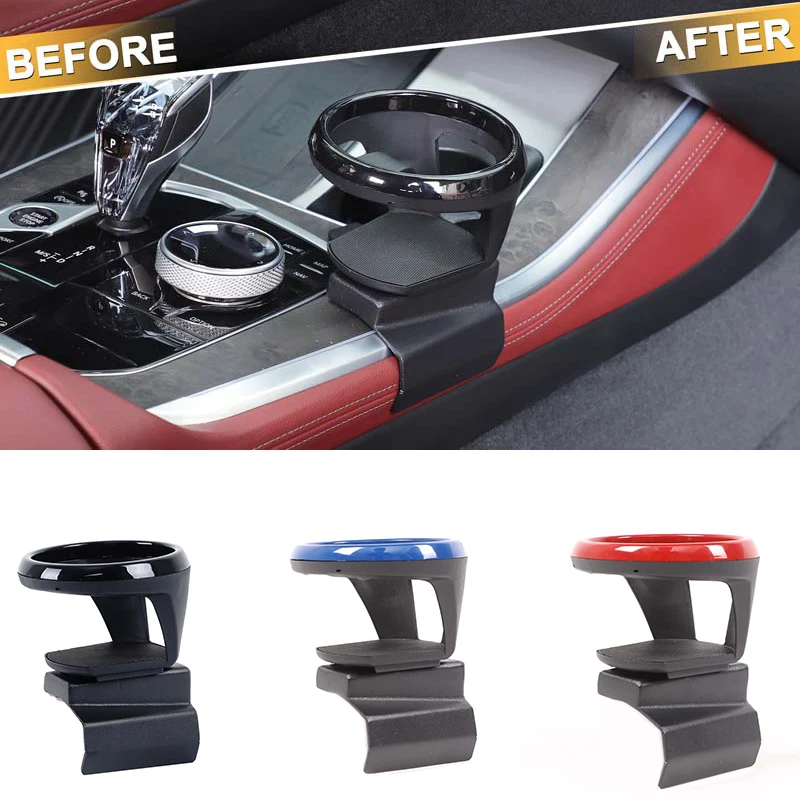 

2019+ Для BMW X5/X7 подстаканник для воды на центральной консоли, центральное управление автомобиля, подстаканник для правой воды, углеродистая сталь 1 шт. (правый)