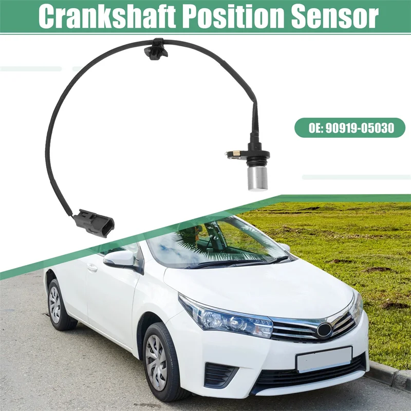 

Подходит для Toyota Celica 2000-2005 Corolla1998-2008 Matrix 03-08 MR2 Spyder00-05 90919-05030,9091905030 Датчик положения коленчатого вала