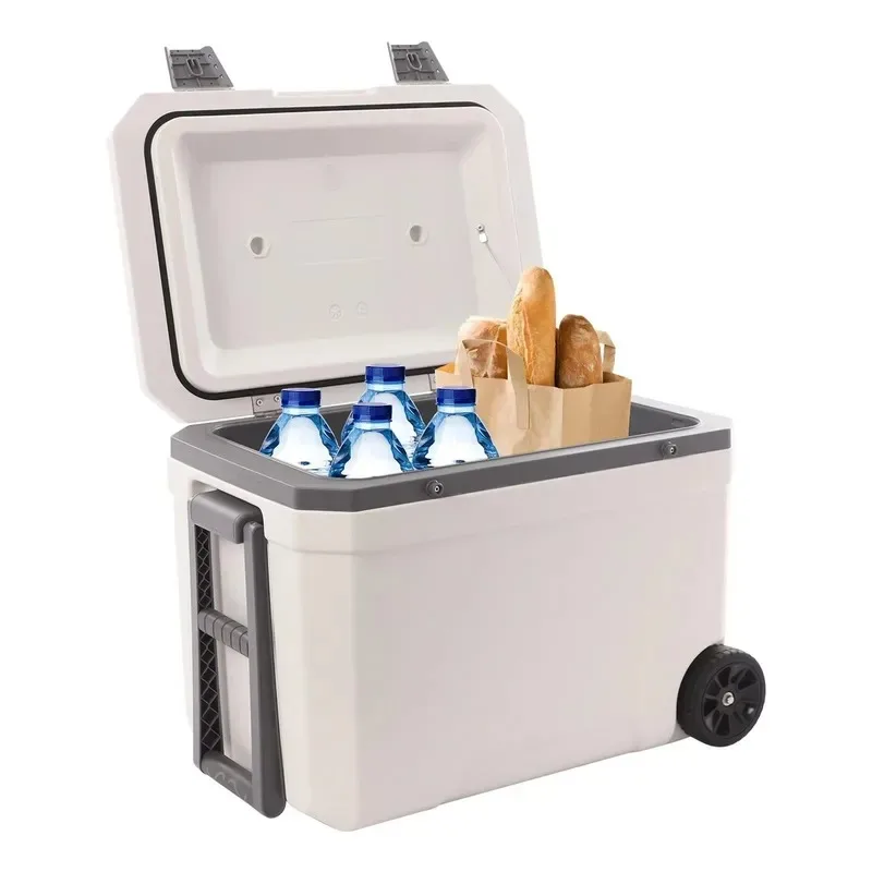 Stainless Steel Square Portable Cooler 8L-48L Ice Retention Up to 20 Days for Camping Fishing