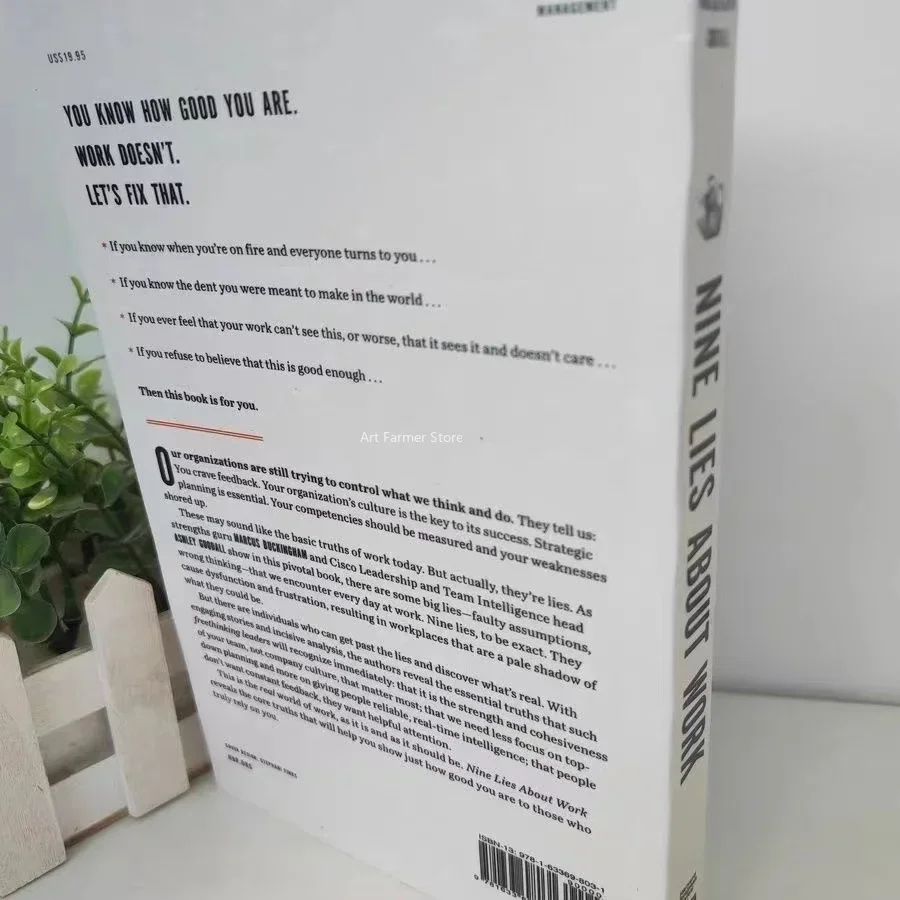 Nine Lies About Work A Freethinking Leader's Guide to the Real World Book en inglés