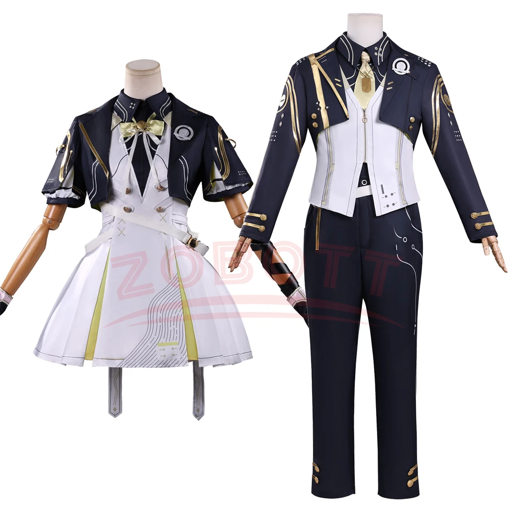 

Костюм для косплея по аниме Wuthering Waves Wuwa (Ровер) для мужчин и женщин, карнавальный наряд на Хэллоуин, униформа для ролевых игр по аниме-игре, реквизит