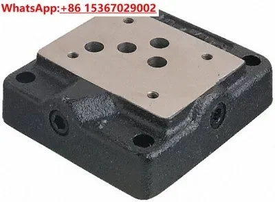 Huadong hydraulic valve baseplate G66/02G67/01G534 electromagnetic superposition combined pipeline oil block seat brand HZYIGE