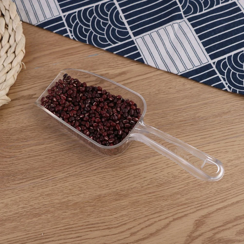 

4 Pcs Rice Scoop Plastic Shovel Food Grade Material Flour Grain Baking Tools Ice Cube Nut Measuring Cup Spoon