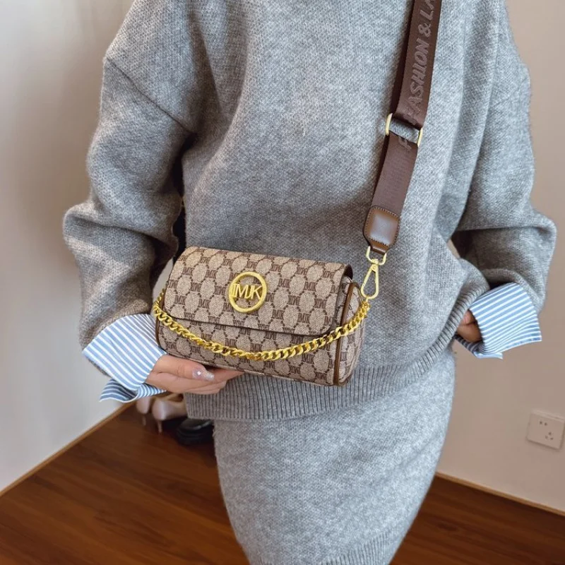 

Роскошная женская сумка через плечо из кожи премиум-класса с классическим парижским стилем и модным пригородном стилем ​