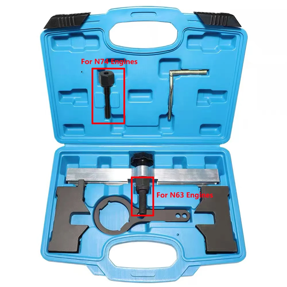 Engine Timing Tool Camshaft Alignment Kit For BMW V8 N63 S63(No Valve Lift) N65 N74 X5 X6 Drive 750I 760I